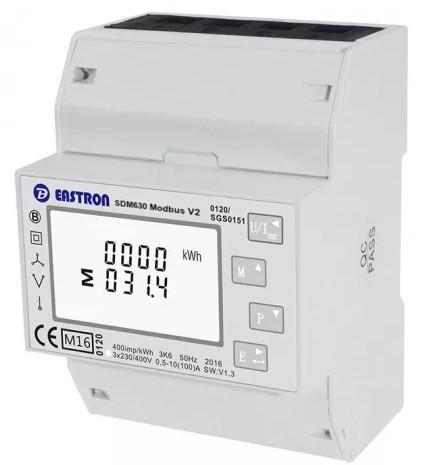 030039 SMART METAR 3ph - SDM 630 Modbus V2 Three Phase direct Deye